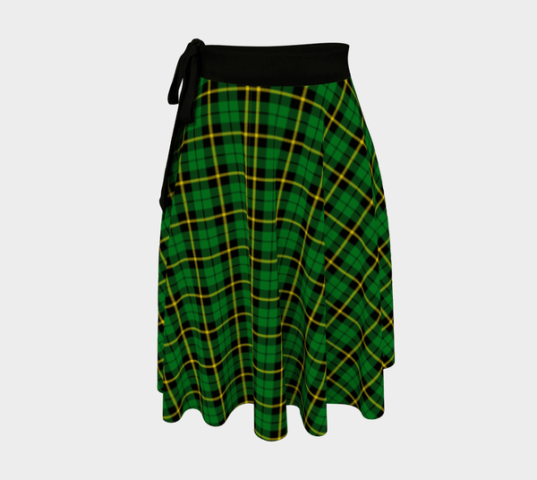 Wallace Hunting - Green Tartan Classic Wrap Skirt