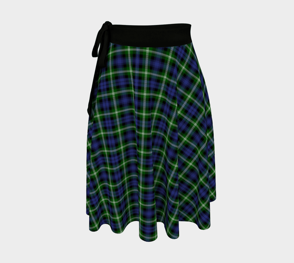 Baillie Modern Tartan Classic Wrap Skirt