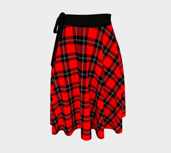 Ramsay Modern Tartan Classic Wrap Skirt