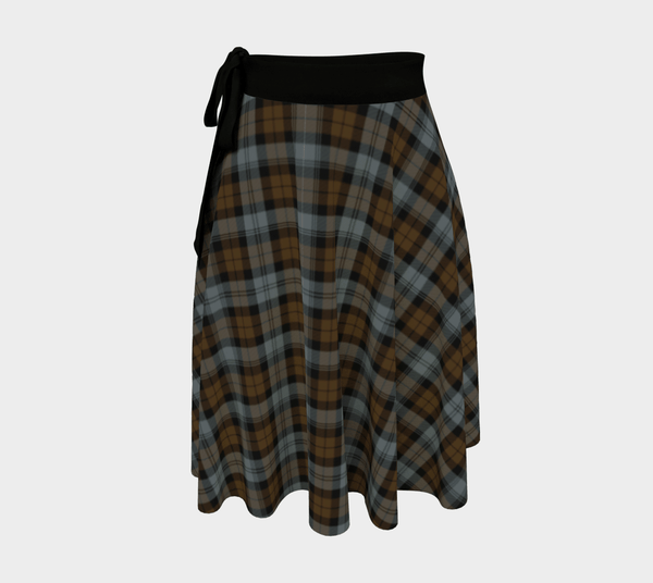 BlackWatch Weathered Tartan Classic Wrap Skirt