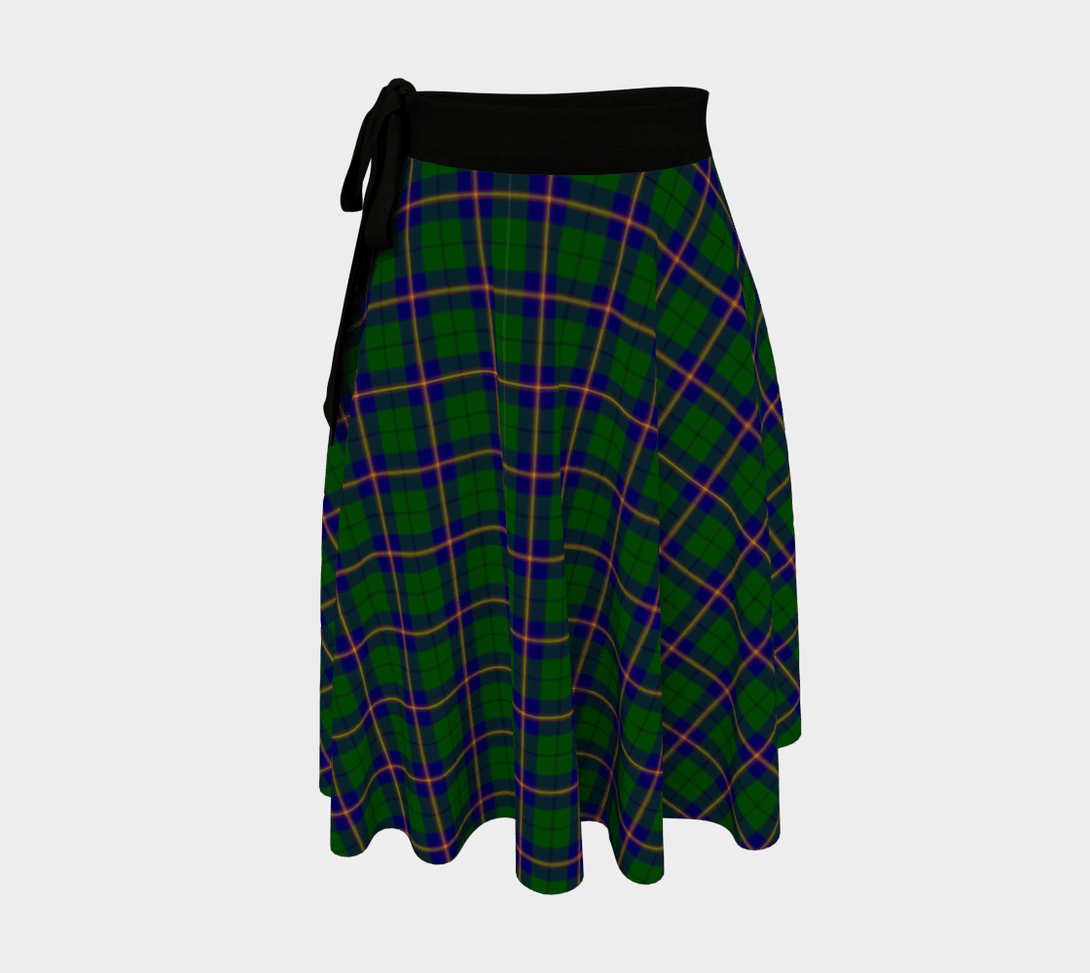 Carmichael Modern Tartan Classic Wrap Skirt