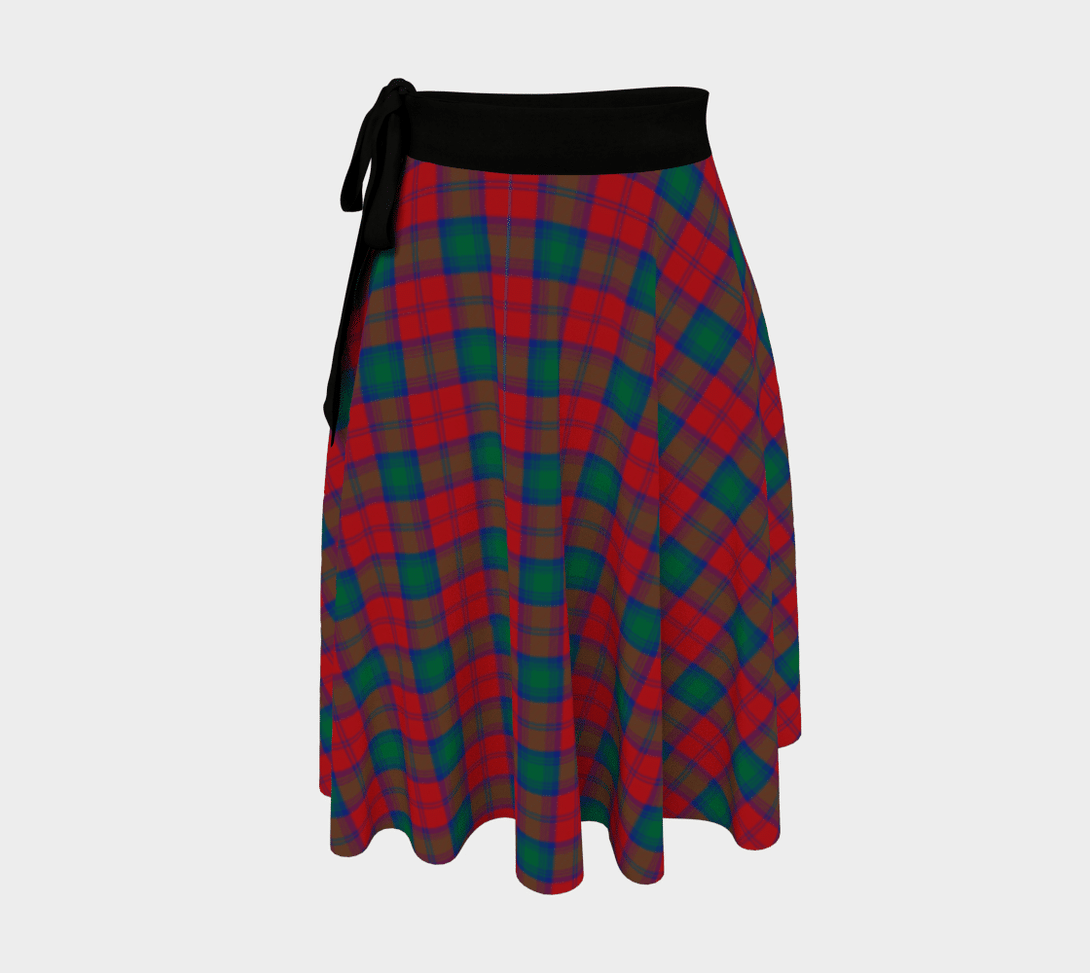 Lindsay Modern Tartan Classic Wrap Skirt