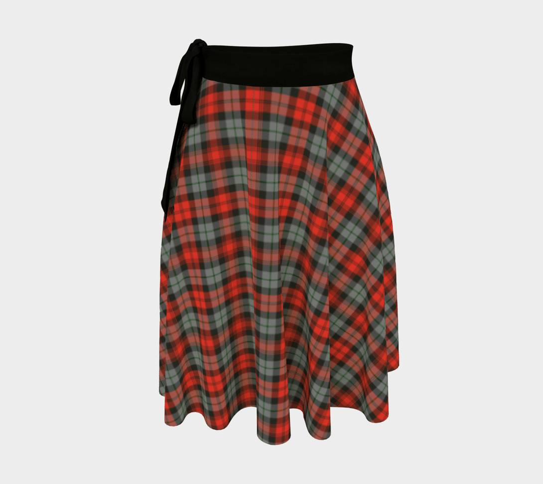 MacLachlan Weathered Tartan Classic Wrap Skirt