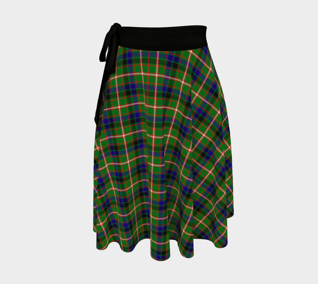 Reid Green Tartan Classic Wrap Skirt