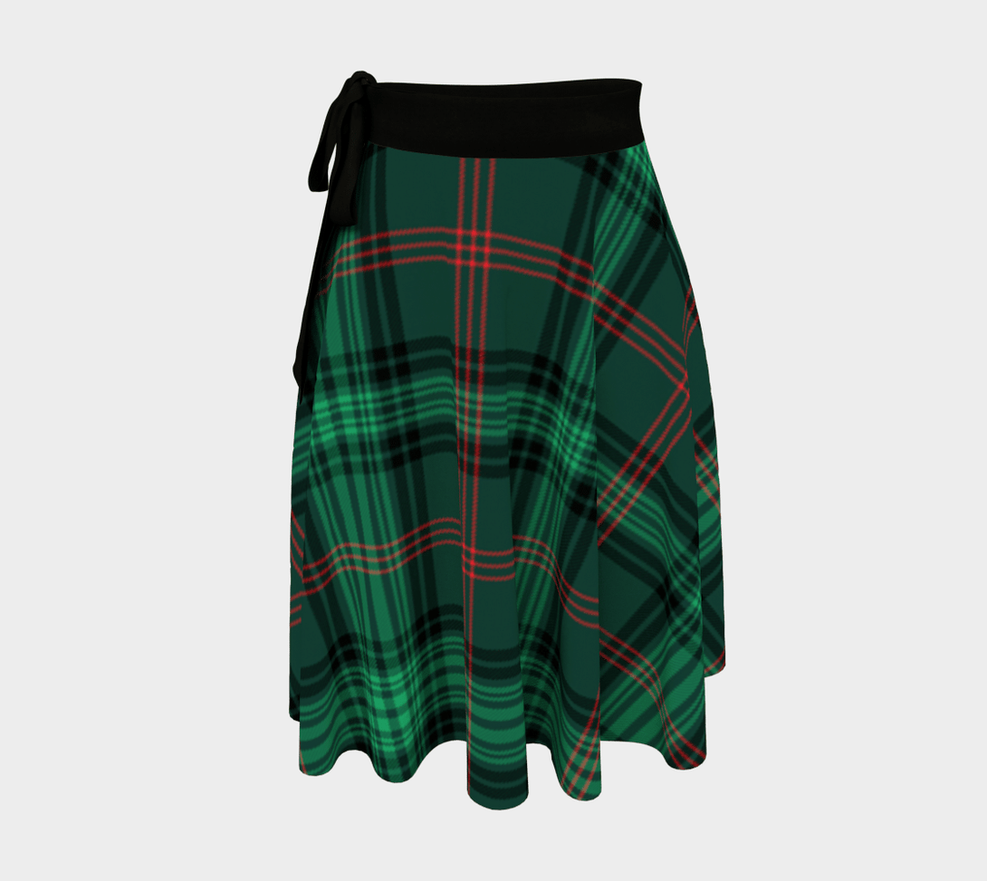 Ross Hunting Modern Tartan Classic Wrap Skirt