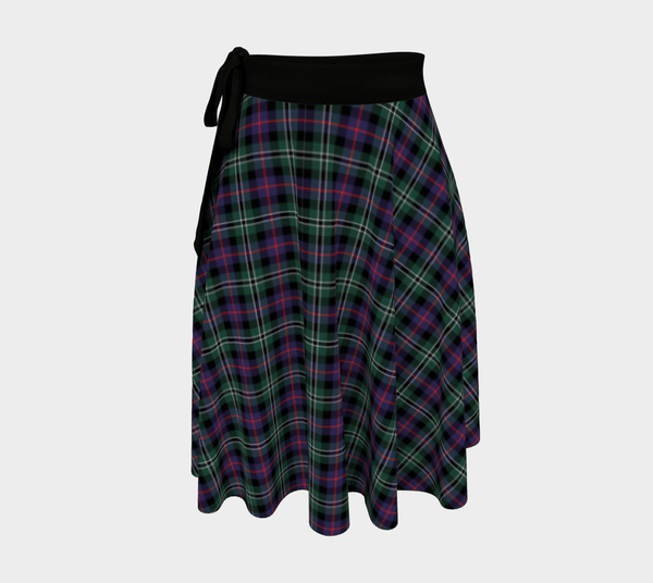 Rose Hunting Modern Tartan Classic Wrap Skirt