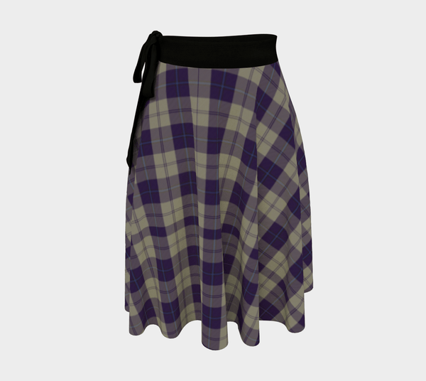 Cunningham Dress Blue Dancers Tartan Classic Wrap Skirt