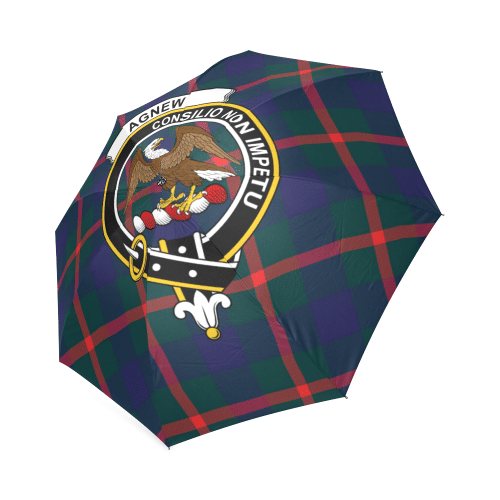 Agnew Clan Badge Tartan Umbrella