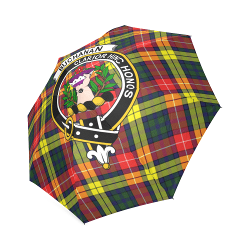 Buchanan Clan Badge Tartan Umbrella