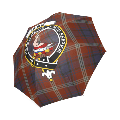 Ainslie Clan Badge Tartan Umbrella