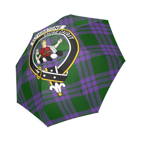 Elphinstone Clan Badge Tartan Umbrella