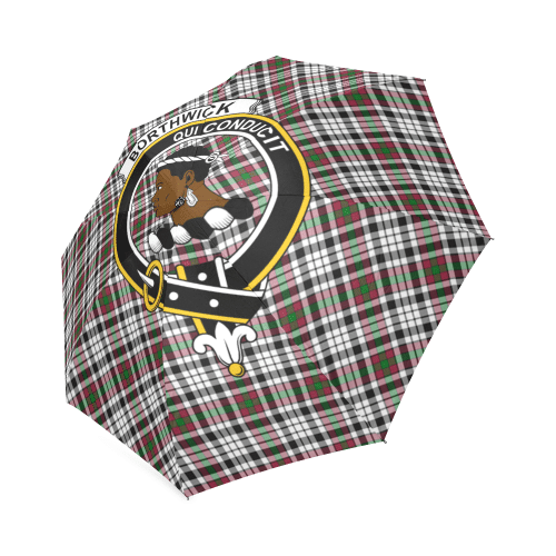 Borthwick Clan Badge Tartan Umbrella