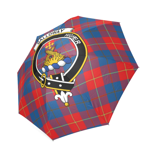 Galloway Red Clan Badge Tartan Umbrella