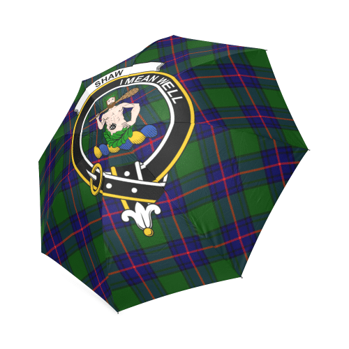 Shaw Clan Badge Tartan Umbrella