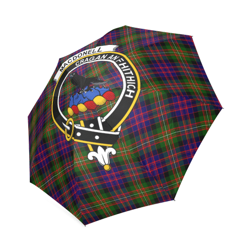 Macdonnell Of Glengarry Clan Badge Tartan Umbrella