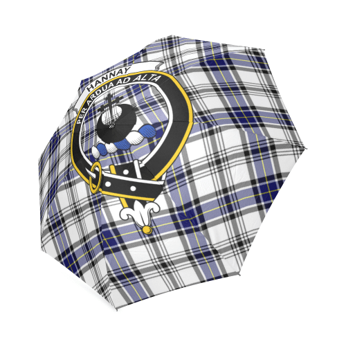 Hannay Clan Badge Tartan Umbrella