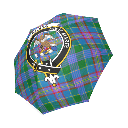 Ralston Clan Badge Tartan Umbrella