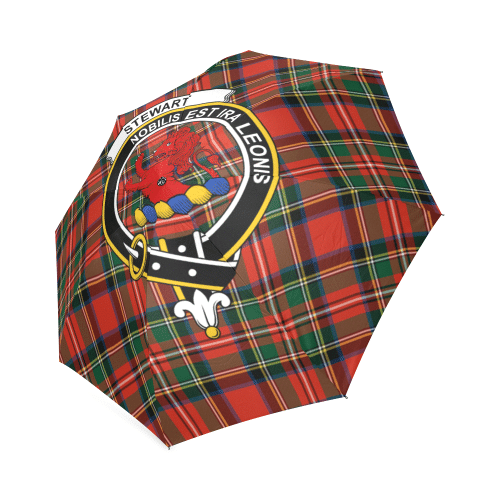 Stewart Royal Clan Badge Tartan Umbrella