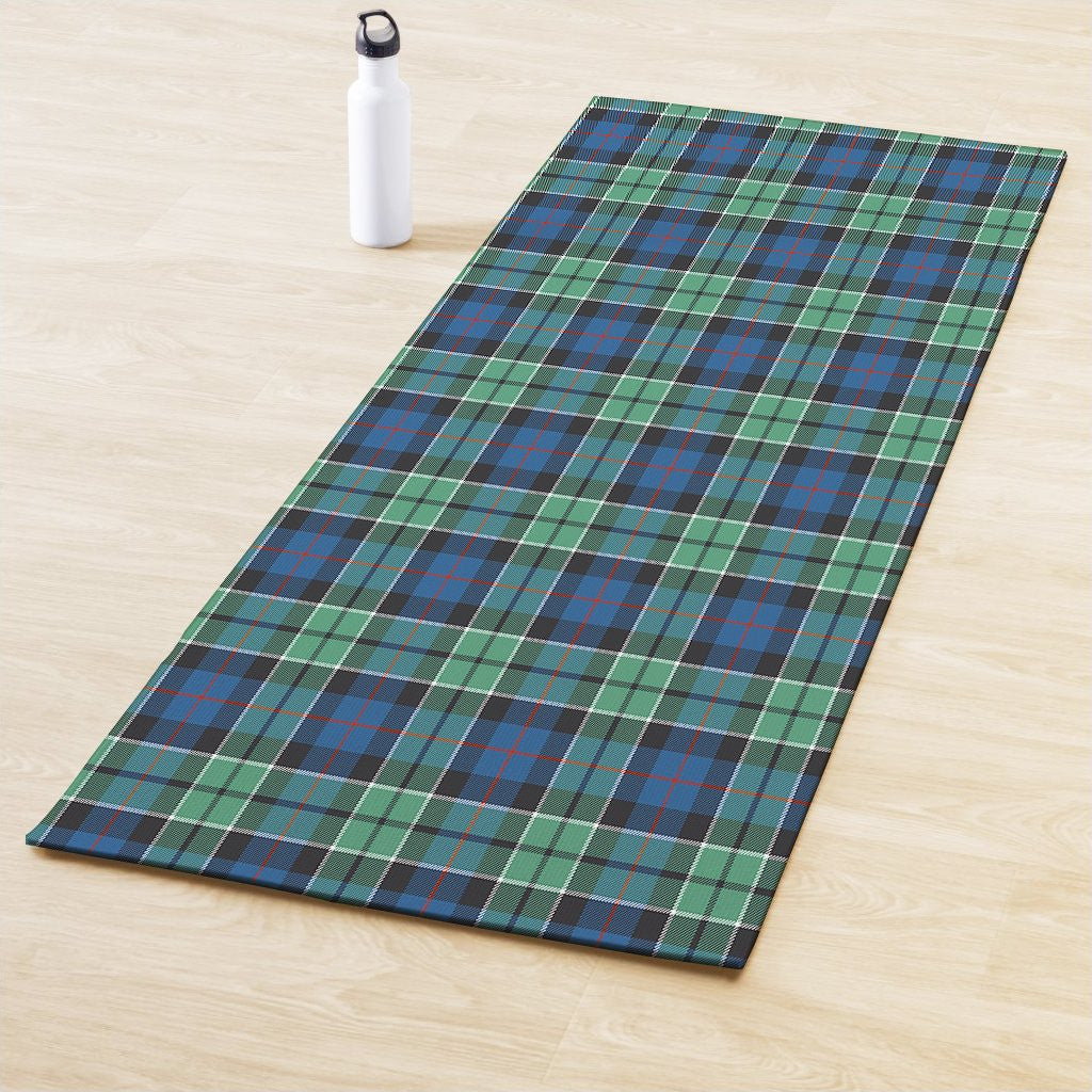 Leslie Hunting Ancient Clan Tartan Yoga Mat