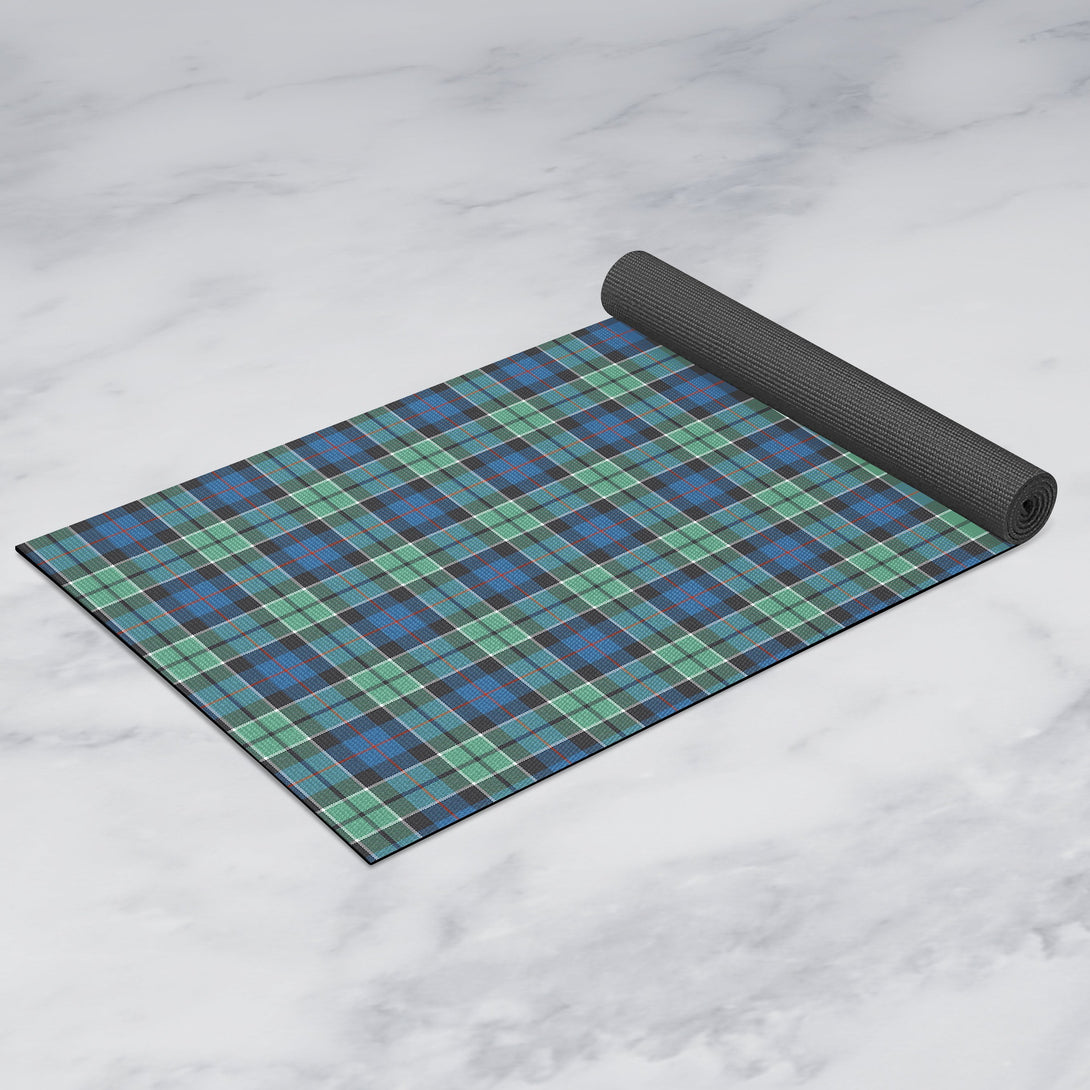 Leslie Hunting Ancient Clan Tartan Yoga Mat