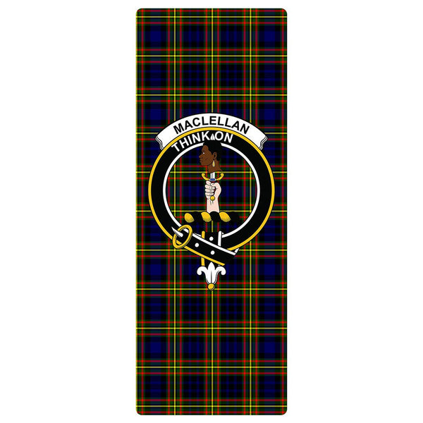 MacLellan Modern Clan Badge Tartan Classic Yoga Mat