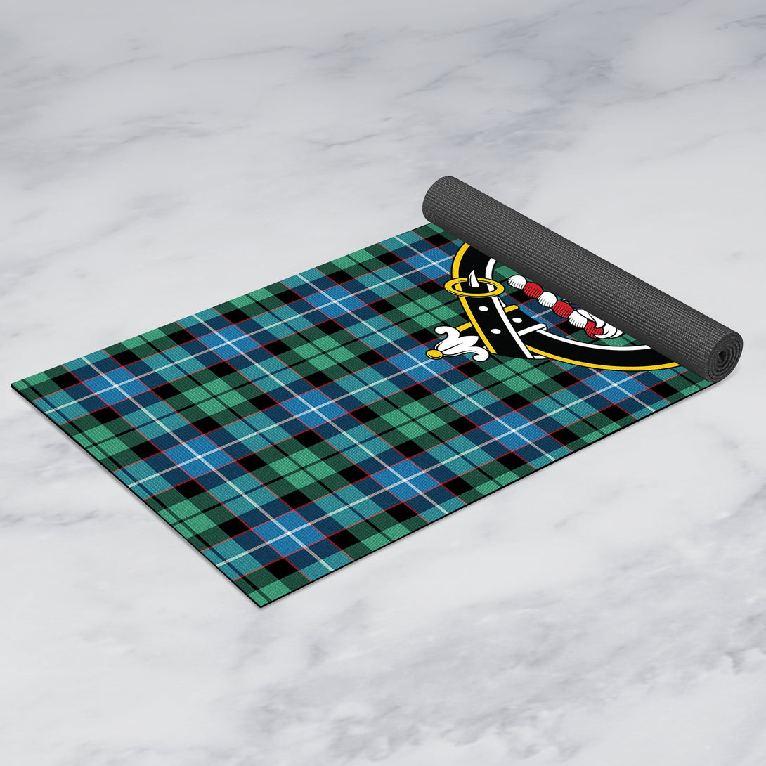 Galbraith Ancient Clan Crest Tartan Yoga Mat