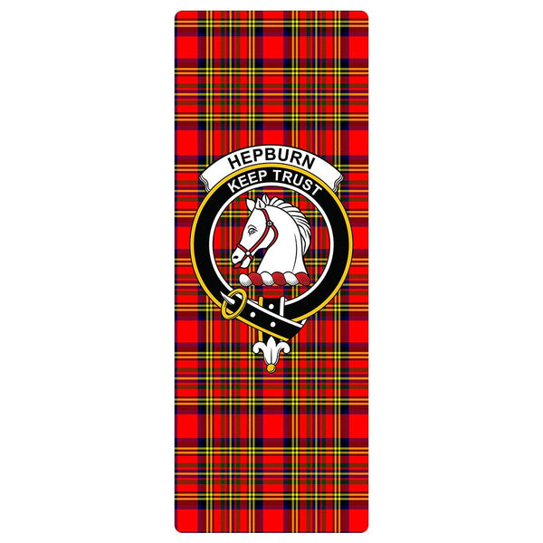 Hepburn Clan Badge Tartan Classic Yoga Mat