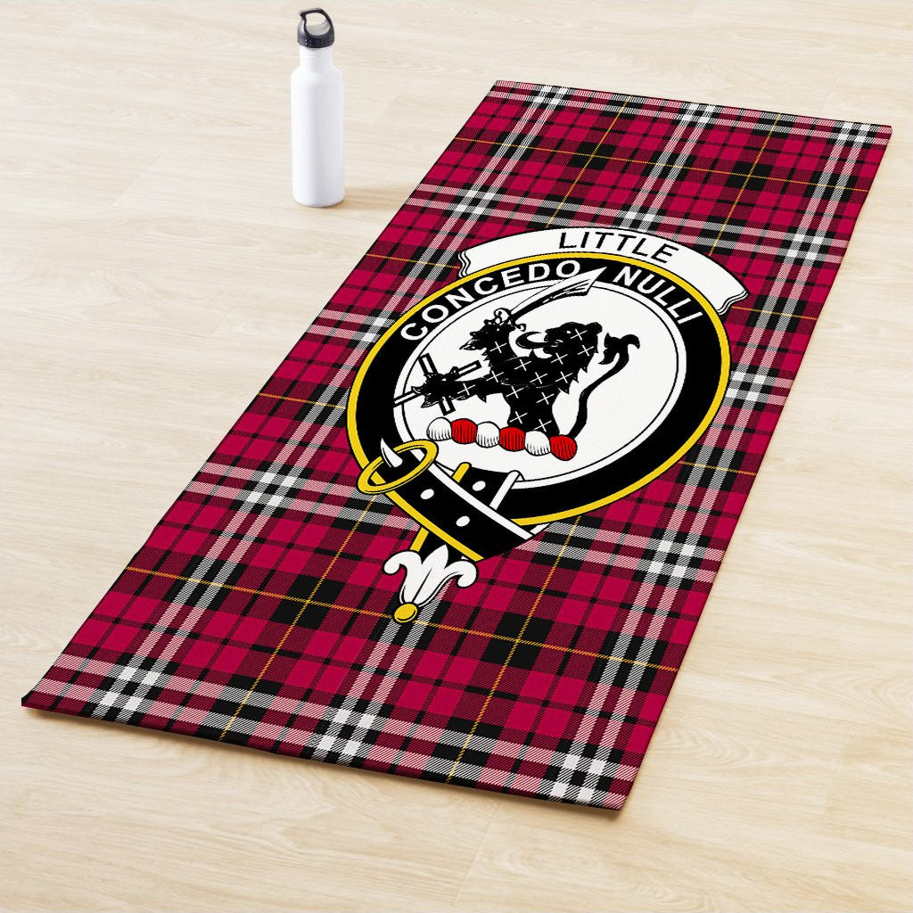 Little Clan Crest Tartan Yoga Mat