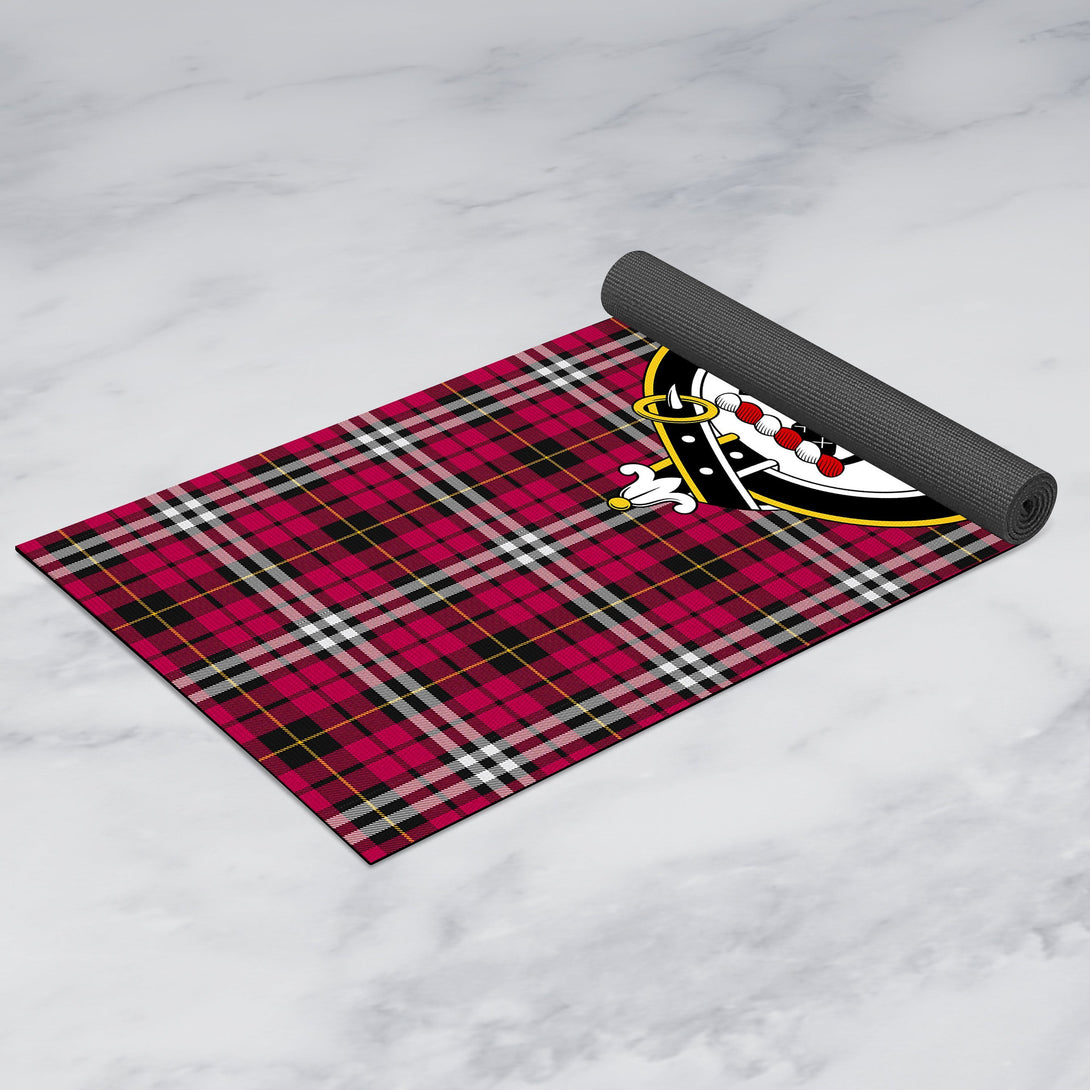 Little Clan Crest Tartan Yoga Mat