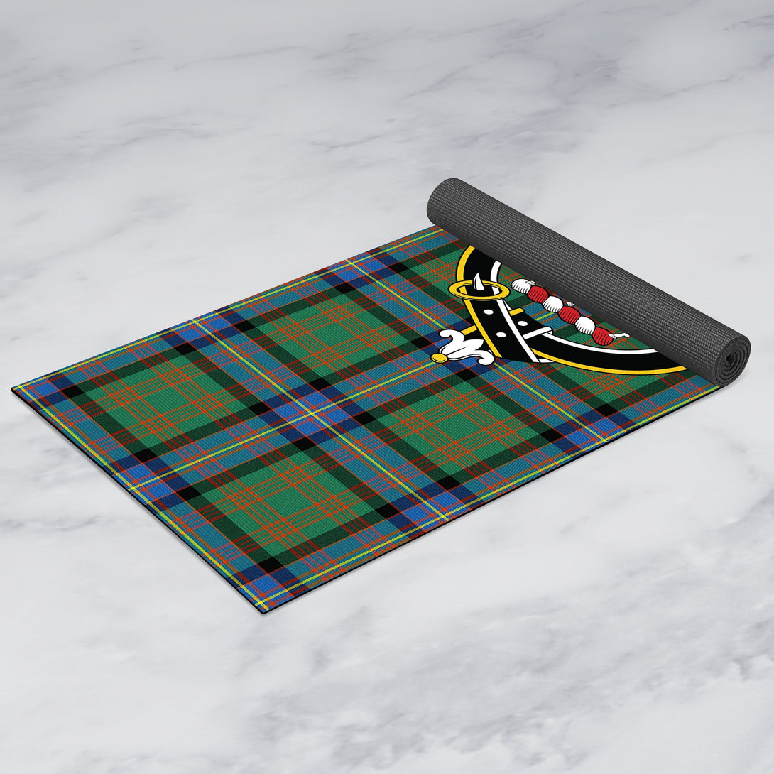 Cochrane Ancient Clan Crest Tartan Yoga Mat