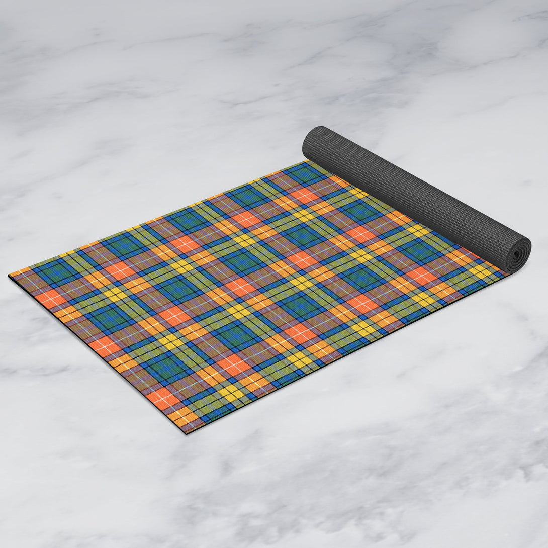 Buchanan Ancient Clan Tartan Yoga Mat