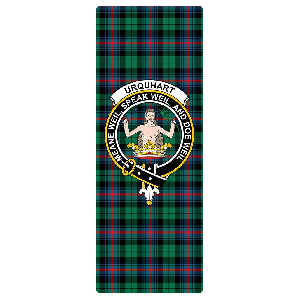 Urquhart Broad Red Ancient Clan Badge Tartan Classic Yoga Mat