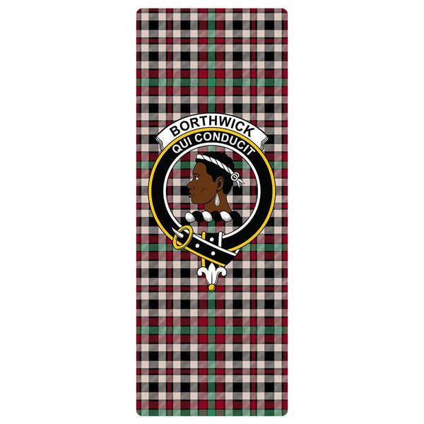 Borthwick Dress Ancient Clan Badge Tartan Classic Yoga Mat