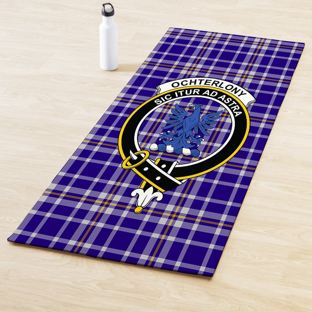 Ochterlony Clan Crest Tartan Yoga Mat