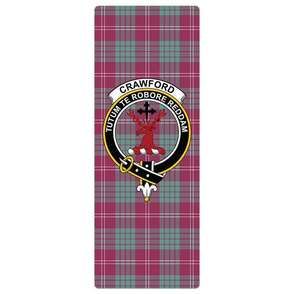 Crawford Ancient Clan Badge Tartan Classic Yoga Mat