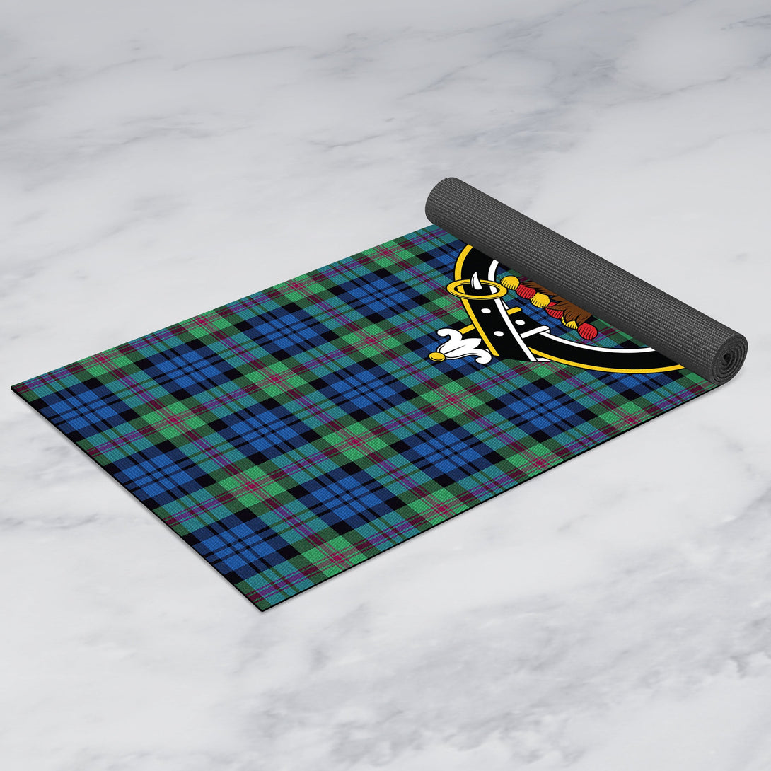 Baird Ancient Clan Crest Tartan Yoga Mat