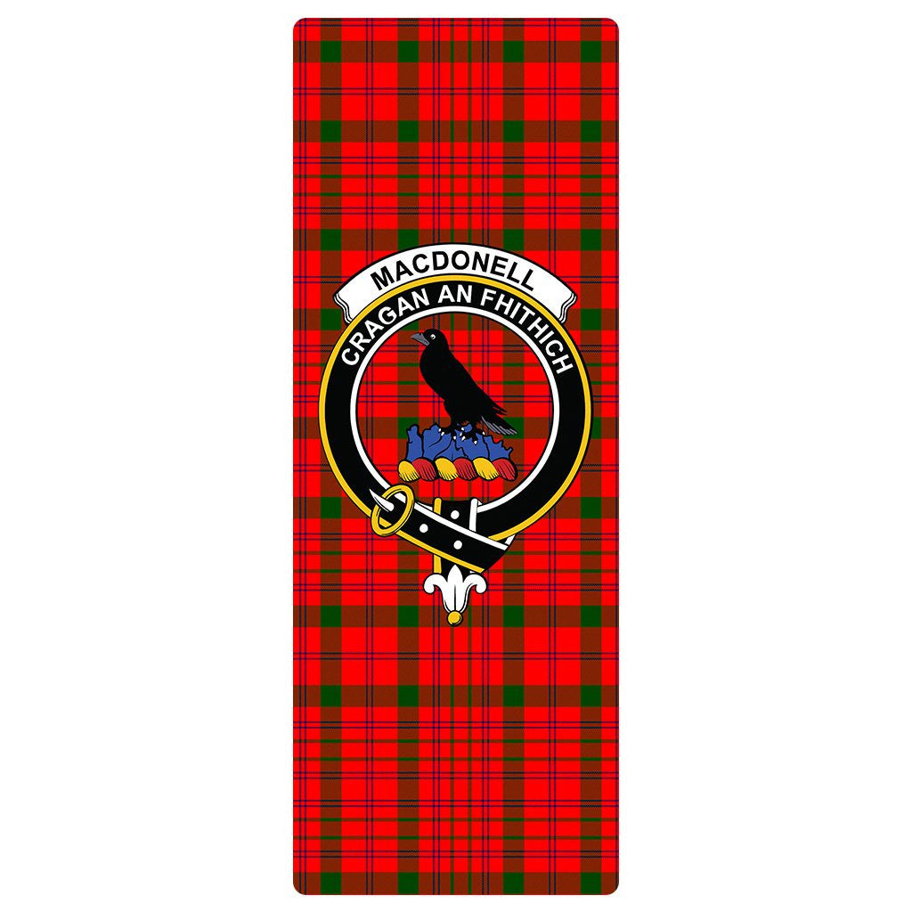 MacDonnell of Keppoch Modern Clan Badge Tartan Classic Yoga Mat