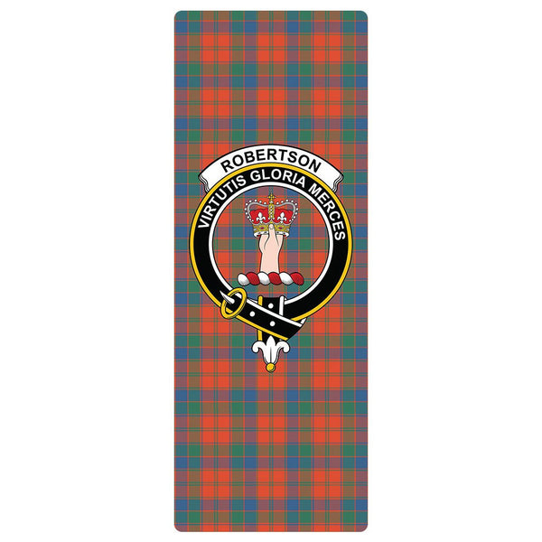 Robertson Ancient Clan Badge Tartan Classic Yoga Mat