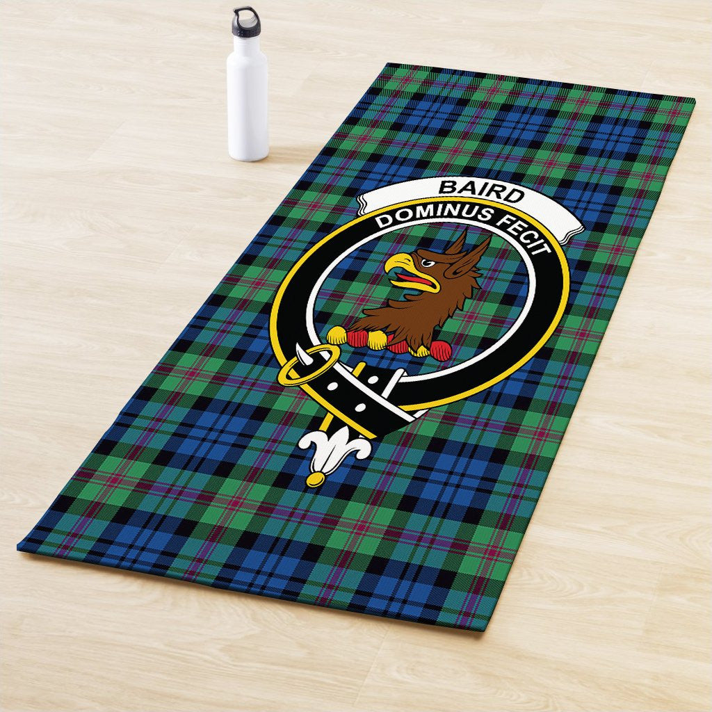 Baird Ancient Clan Crest Tartan Yoga Mat