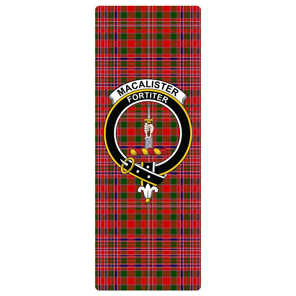 MacAlister Modern Clan Badge Tartan Classic Yoga Mat