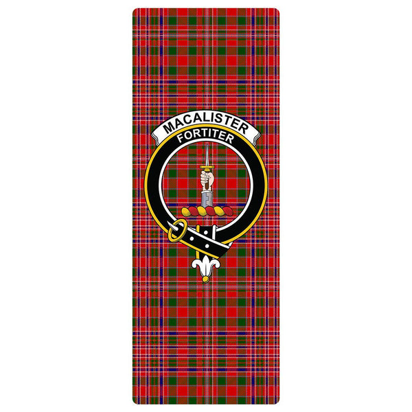 MacAlister Modern Clan Badge Tartan Classic Yoga Mat