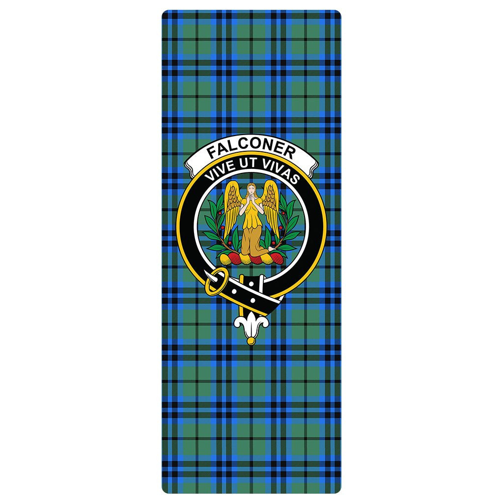 Falconer Clan Badge Tartan Classic Yoga Mat