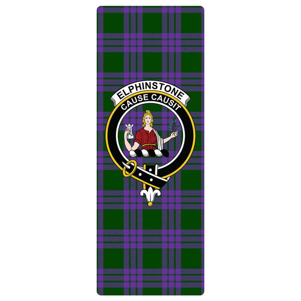 Elphinstone Clan Badge Tartan Classic Yoga Mat