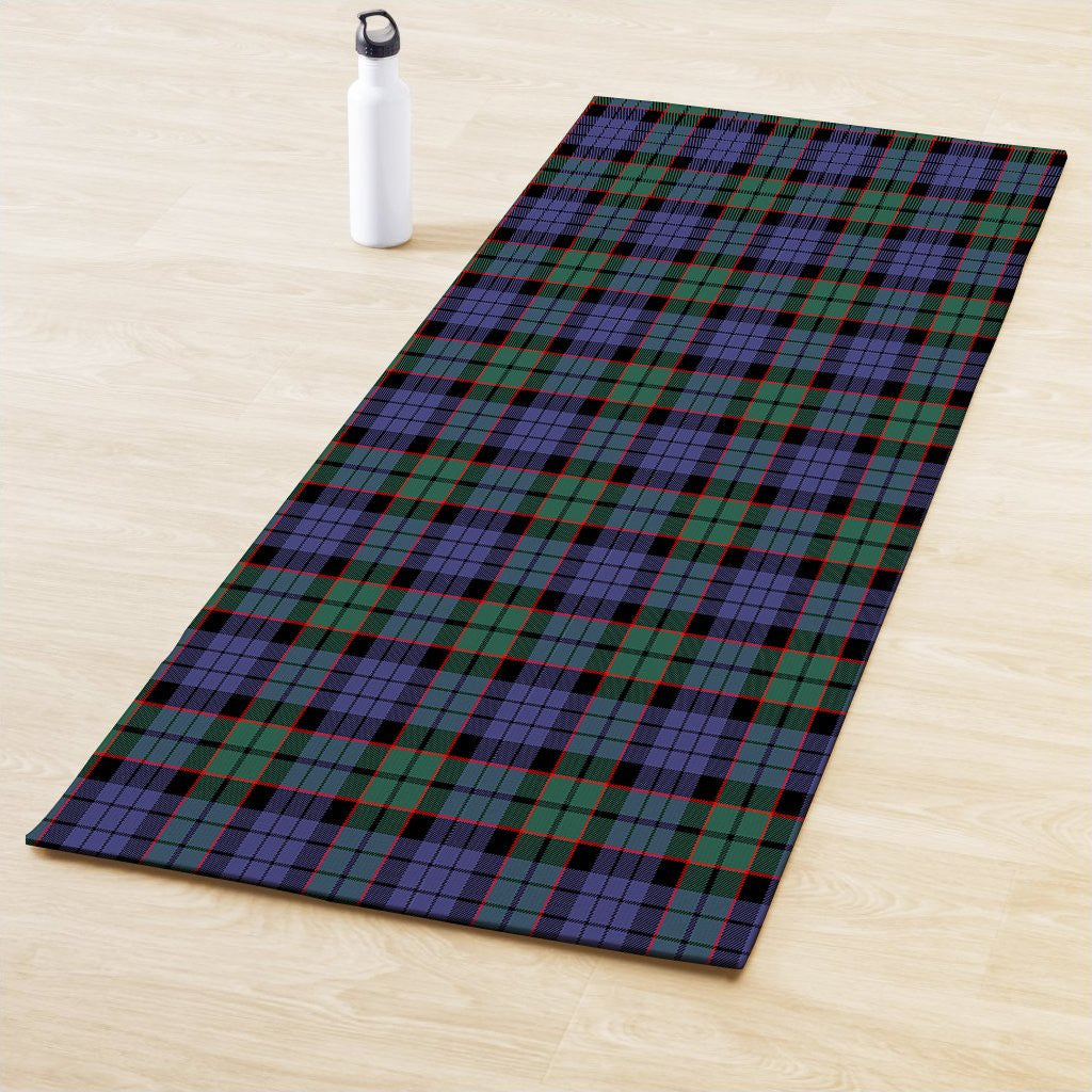 Fletcher Modern Clan Tartan Yoga Mat