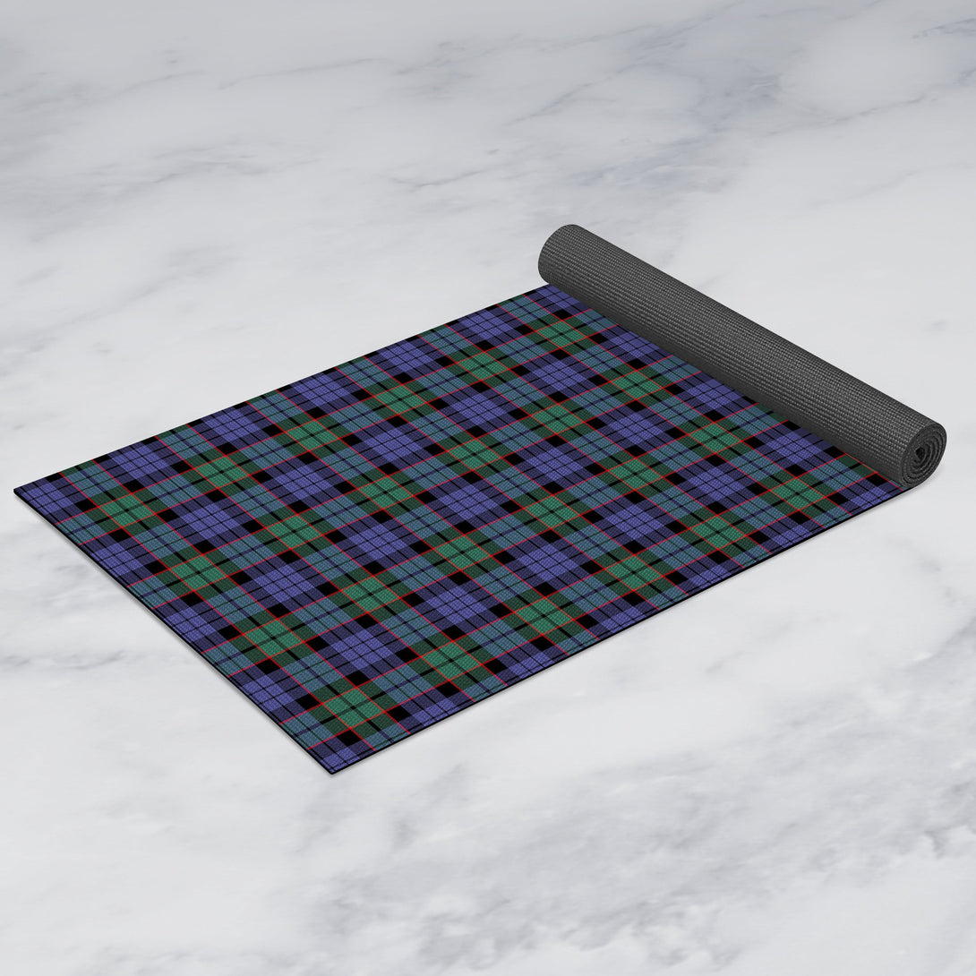 Fletcher Modern Clan Tartan Yoga Mat