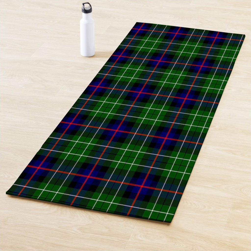 Leslie Hunting Clan Tartan Yoga Mat