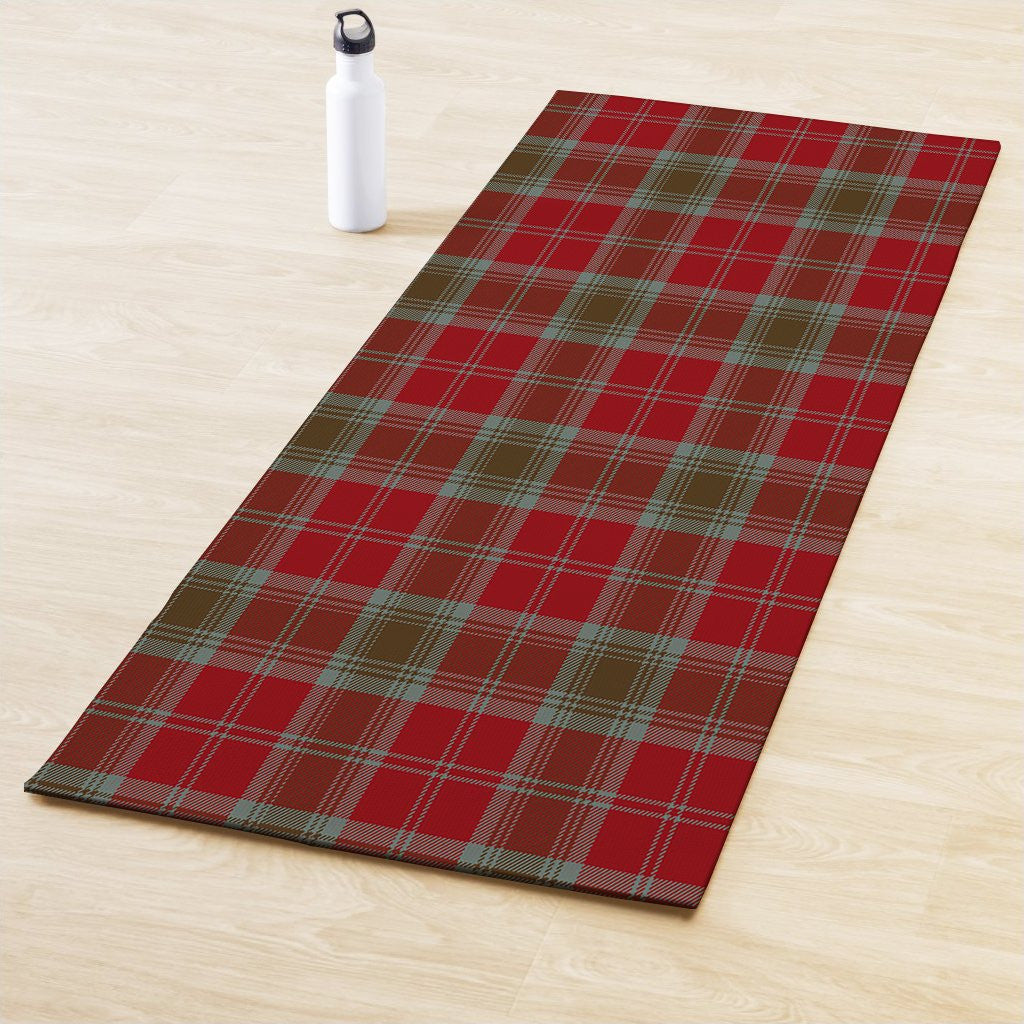 Lindsay Weathered Clan Tartan Yoga Mat