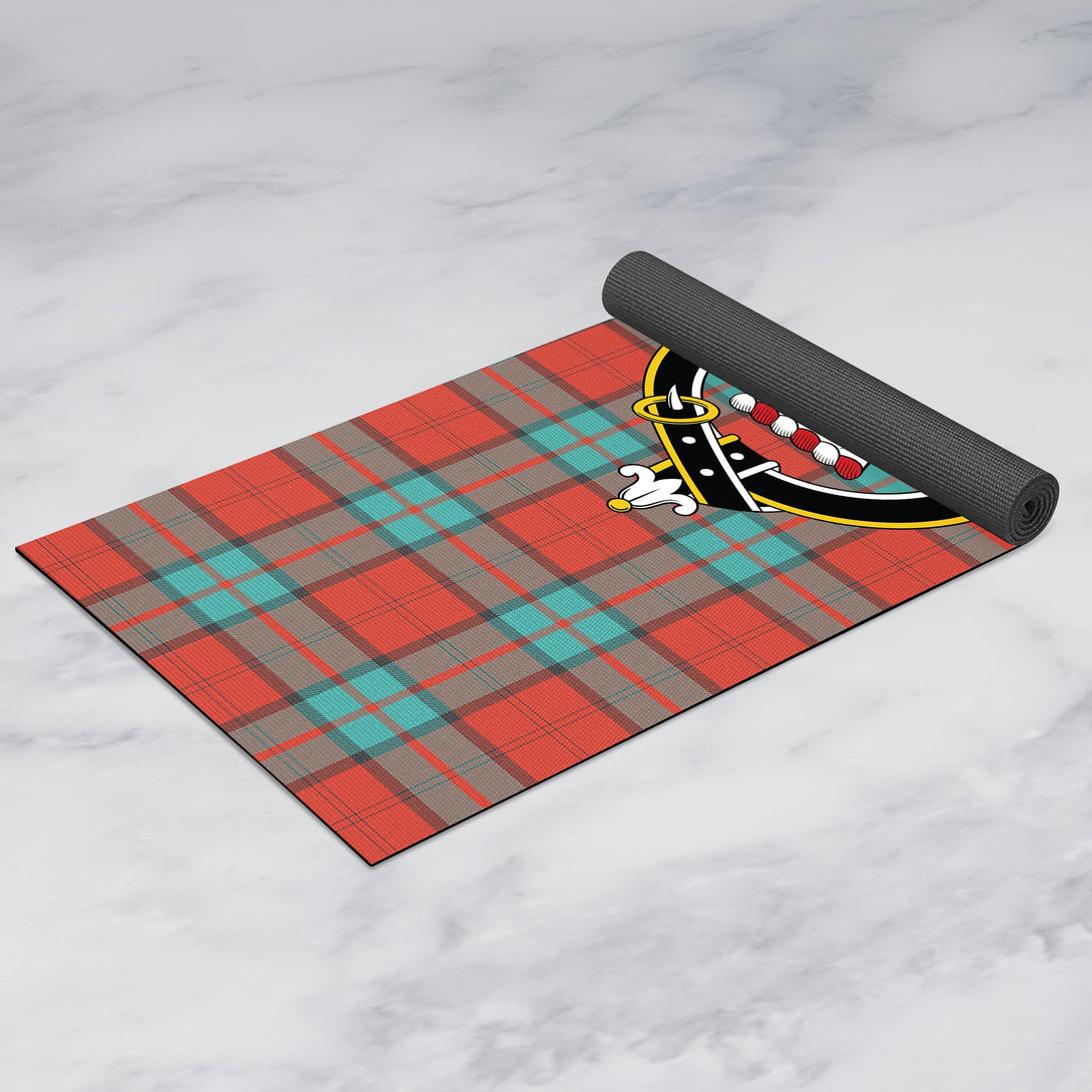 Dunbar Ancient Clan Crest Tartan Yoga Mat