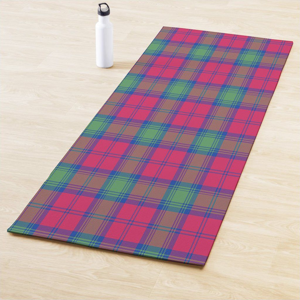 Lindsay Ancient Clan Tartan Yoga Mat