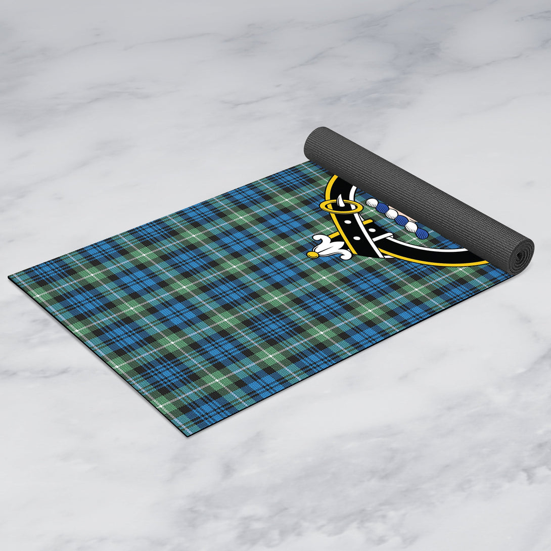 Lamont Ancient Clan Crest Tartan Yoga Mat